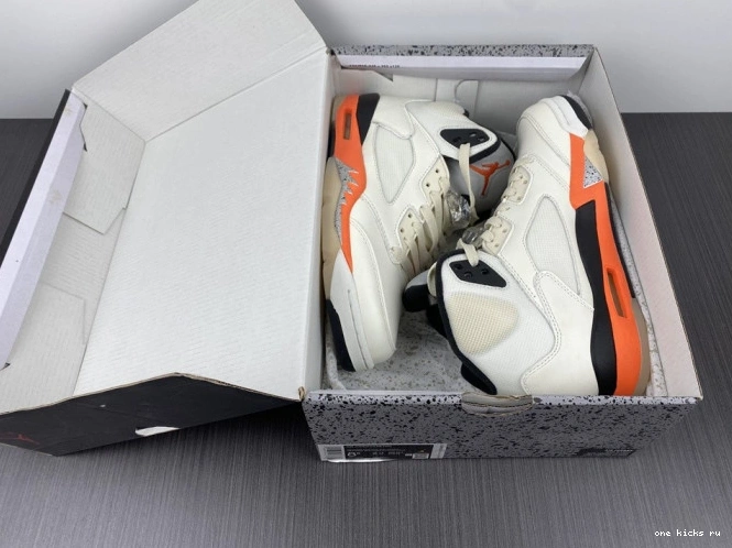 Rep Orange 5 Retro Jordan DC1060-100 Total 0721